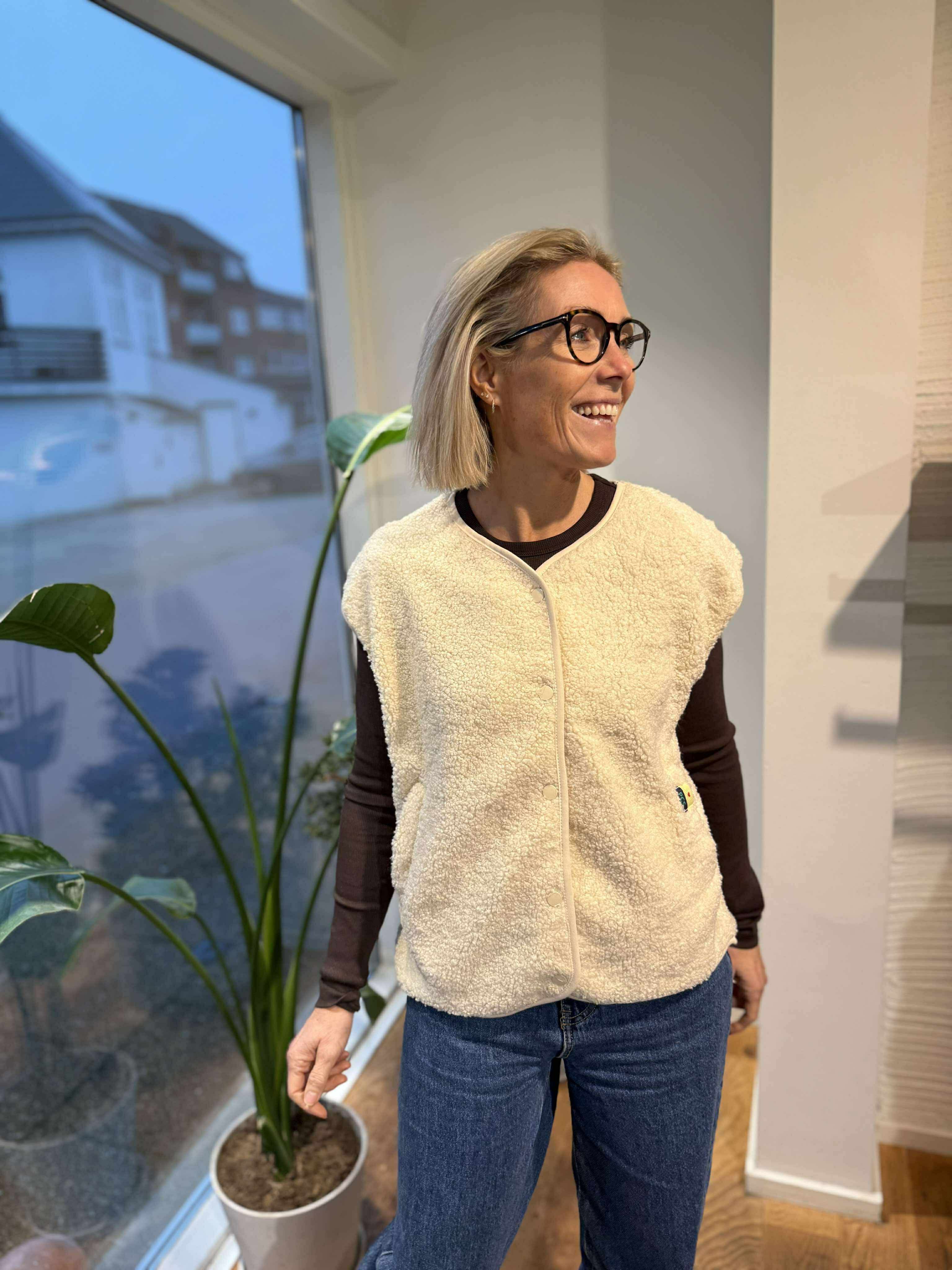 PCKATTY Otw Gilet - Birch